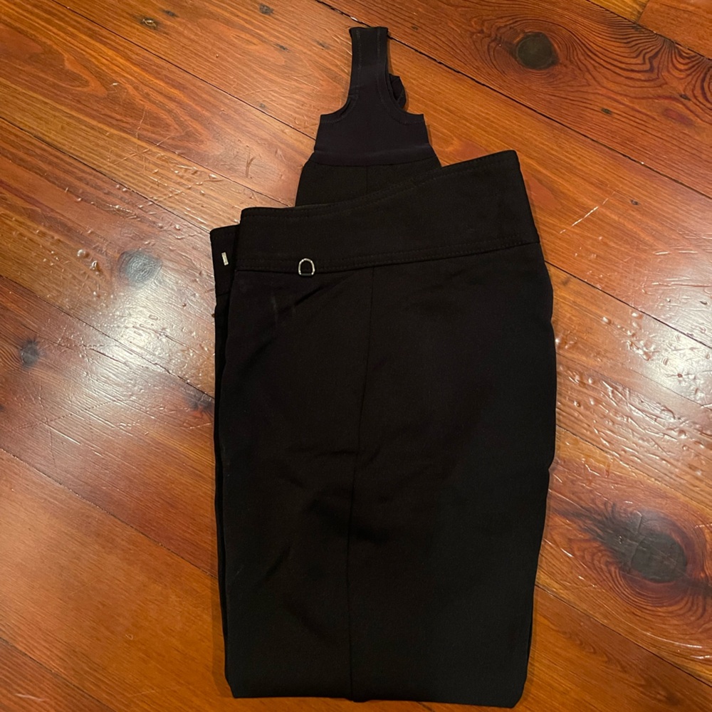 Black ski pants